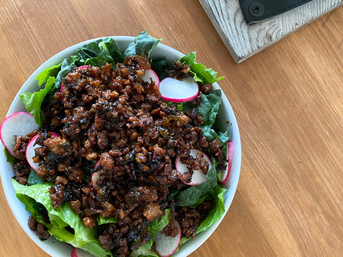 Caramelized Ground Pork in Oyster&nbsp;Sauce